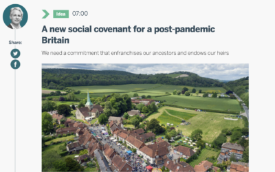 A new social covenant for a post-pandemic Britain